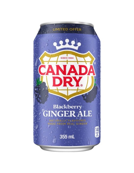Canada Dry Blackberry Ginger Ale