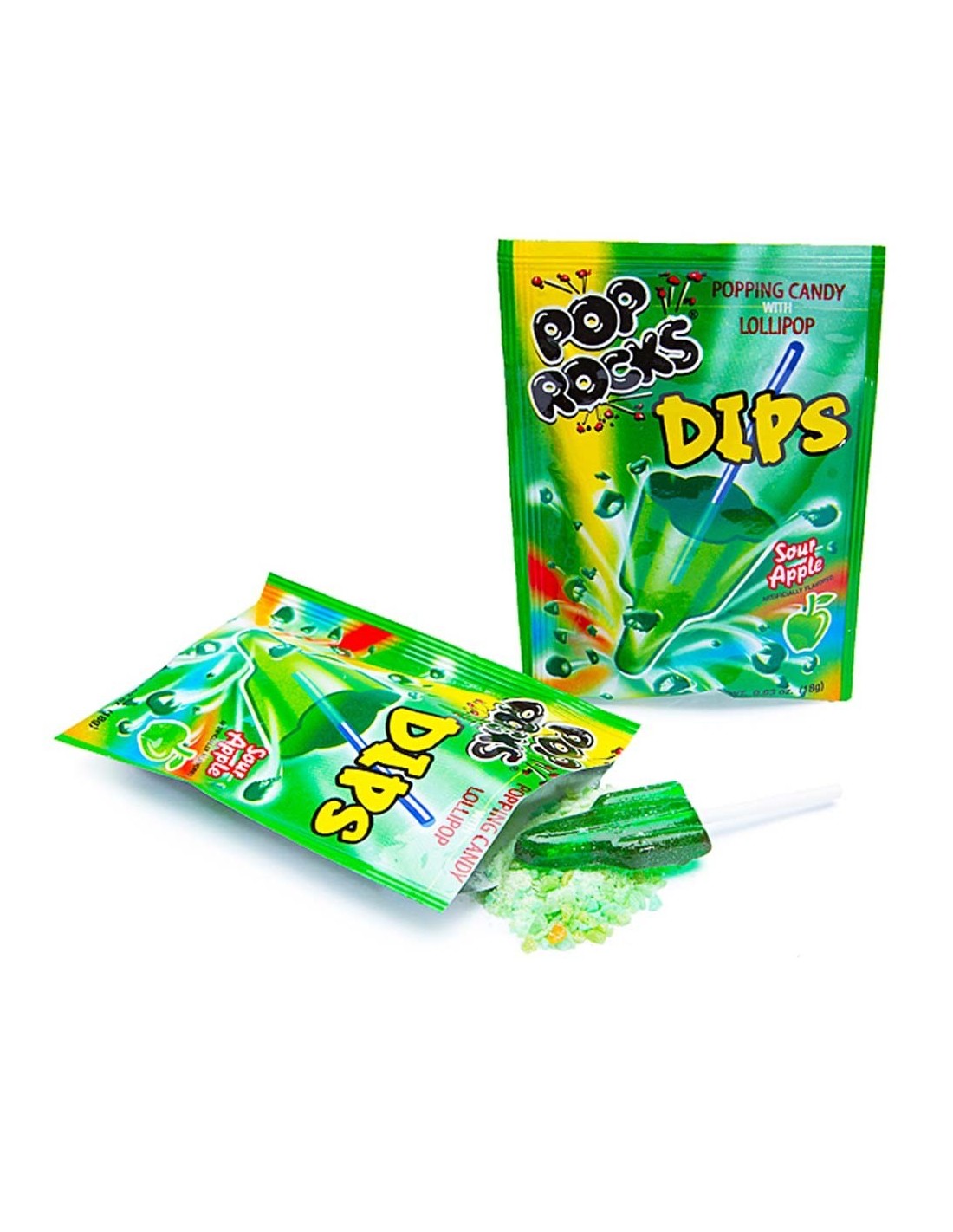 Pop Rocks Dips Cola Comprar Pop Rocks Dips Sour Apple - Pop's America Grocery Store