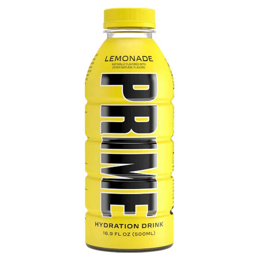Prime Hydration Lemonade Bottle