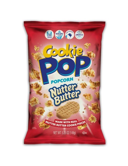 Cookie Pop Popcorn Nutter Butter 149g