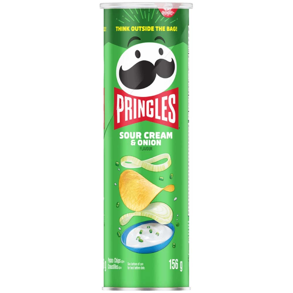 Achetez Pringles Sour Cream & Onion - Épicerie Pop's America