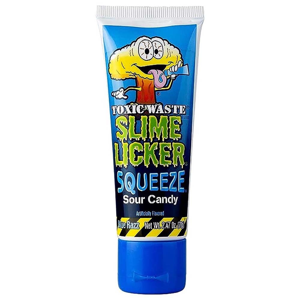 Toxic Waste Slime Licker Squeeze Blue Razz