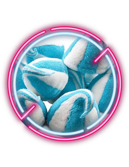 Marshmallow Golfballs Raspberry White