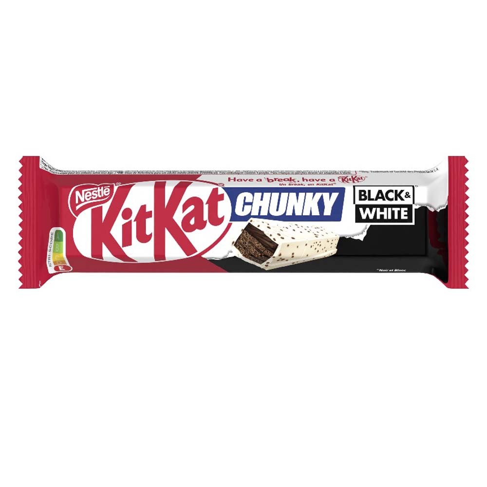KitKat Chunky Blanco y Negro