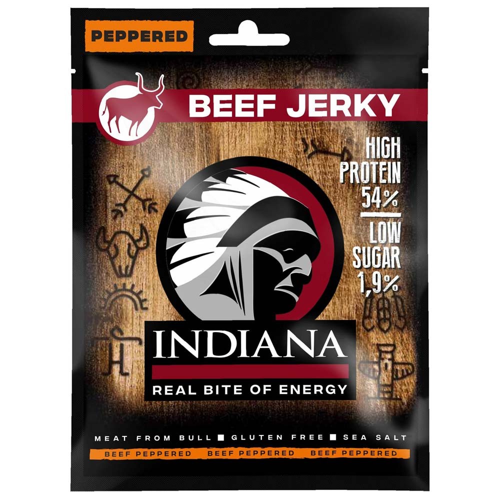Indiana Jerky Beef Pimienta 25g