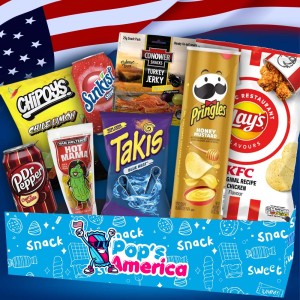 PACK DEGUSTATION bonbon americain import snacks etats unis box pas cher  melange confiserie friandises americains bonbons