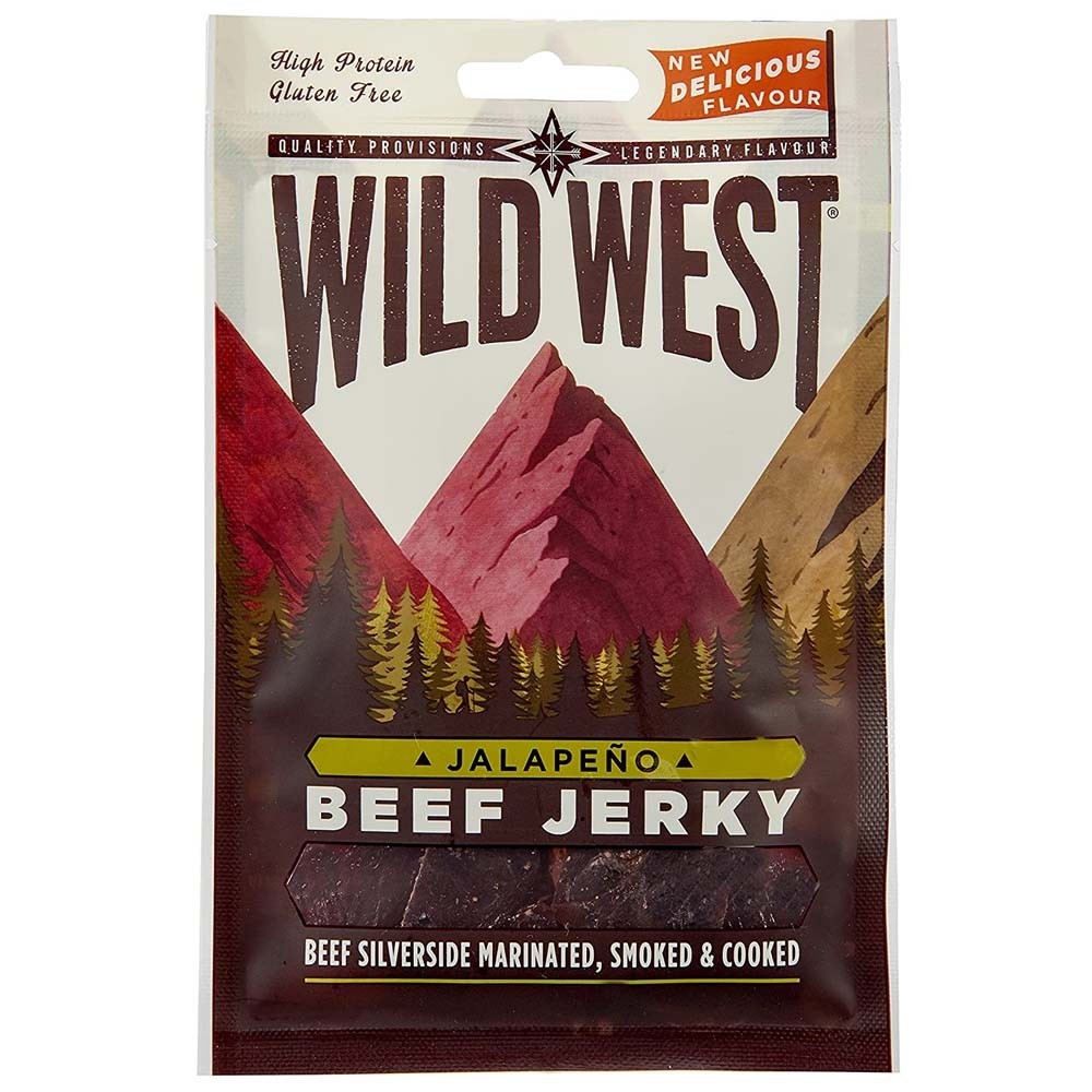 Wild West Beef Jerky Jalapeño 70g