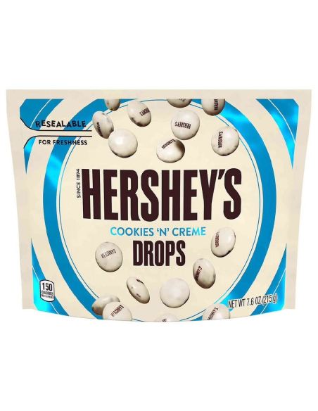 Hershey's Drops Cookies 'N' Cream 215g