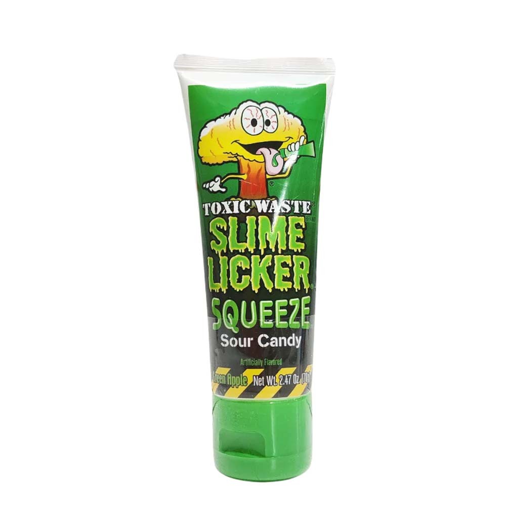 Toxic Waste Slime Licker Squeeze Green Apple