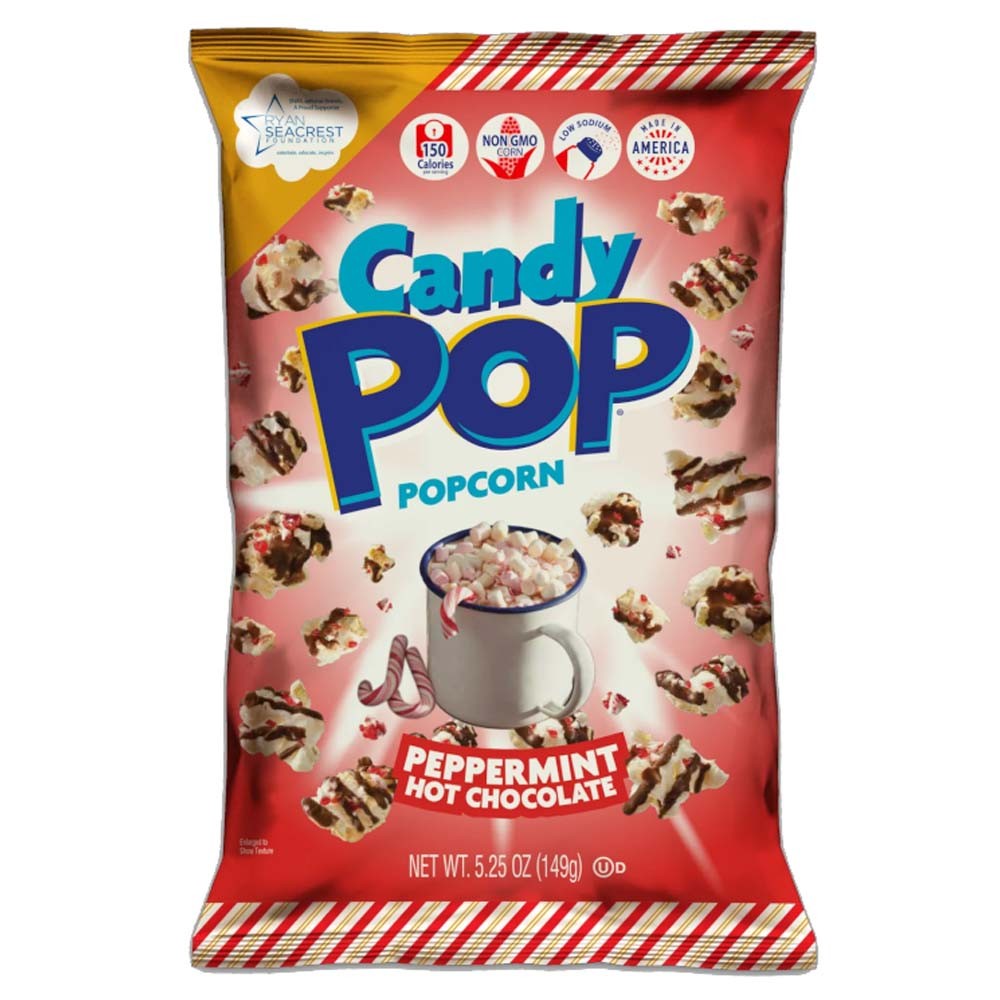 Candy Pop Popcorn Peppermint Hot Chocolate