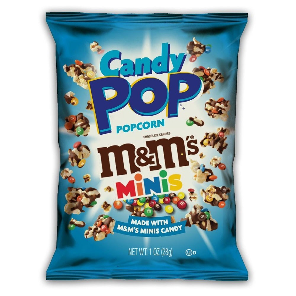 Candy Pop Popcorn M&M's mini 28g