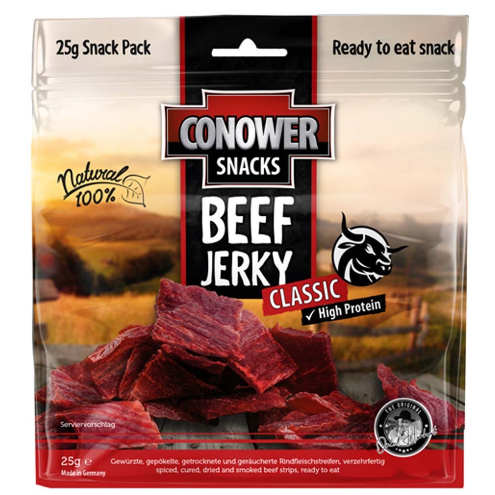 Conower Snacks Beef Jerky Classic 25g
