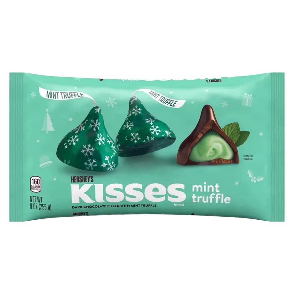 Hershey's Christmas Kisses Trufa de menta