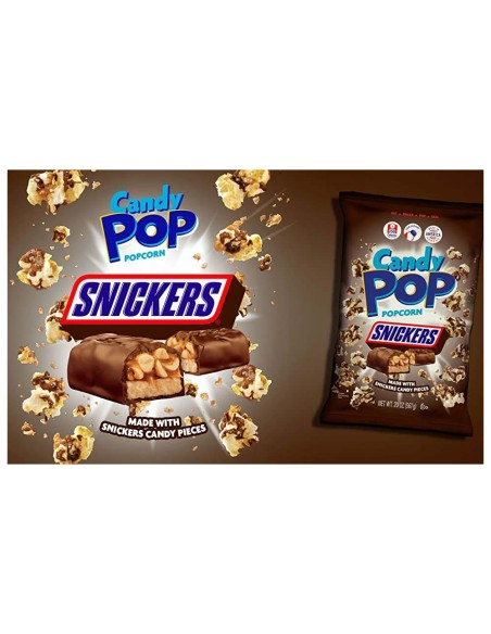 Candy Pop Popcorn Snickers 28g