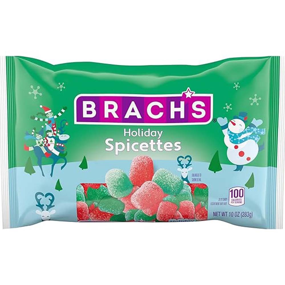 Spicettes navideños de Brach - Pop's America