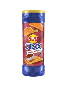 Chips de barbacoa Lay's Stax Mesquite