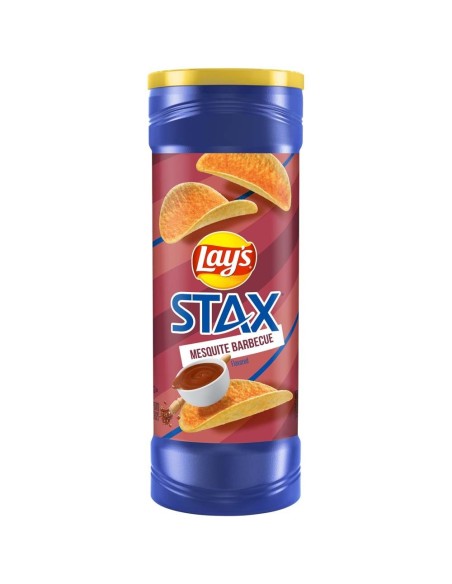 Chips de barbacoa Lay's Stax Mesquite
