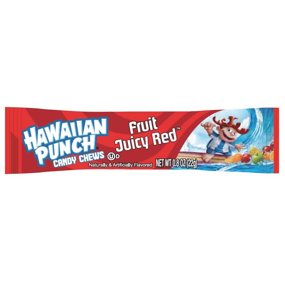Hawaiian Punch Chews Fruit Juicy Red