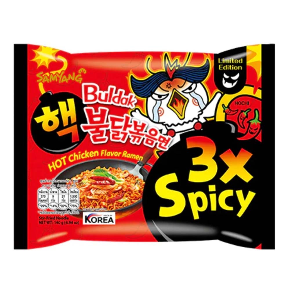 Samyang Ramen 3x Spicy Hot Chicken Noodle