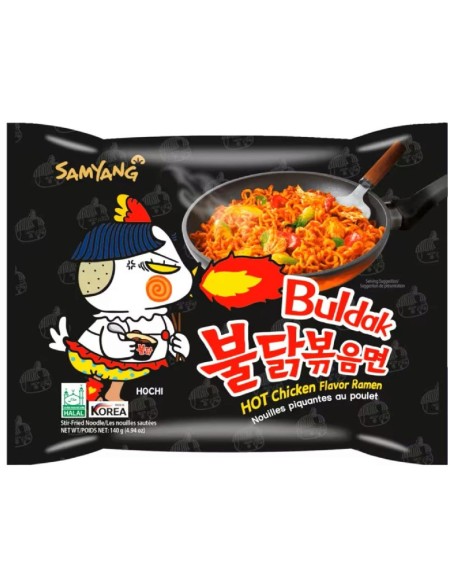 Fideos de pollo picantes Samyang Ramen