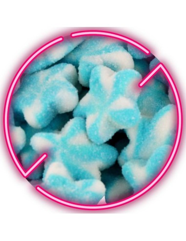 Girar estrellas azules