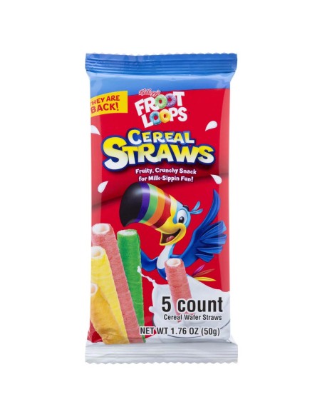 Froot Loops Cereal Straws