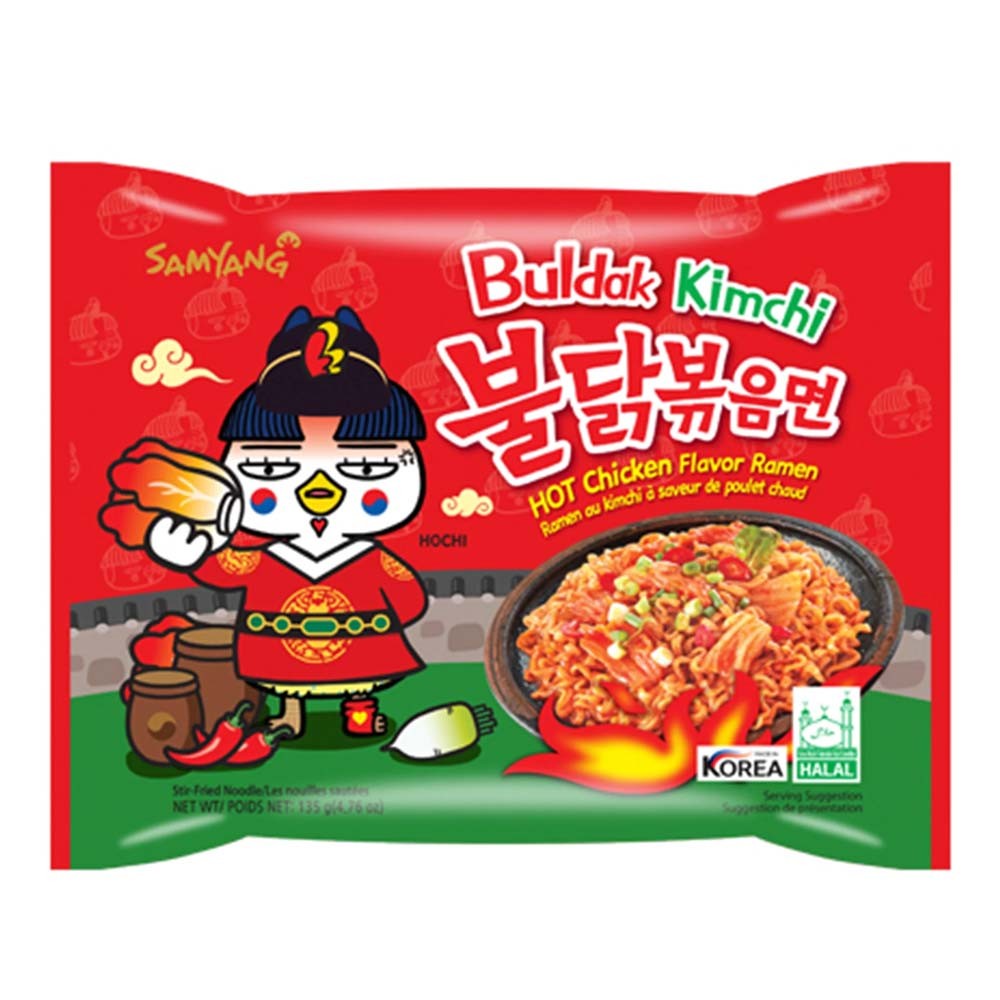 Samyang Ramen Kimchi Hot Chicken Noodles