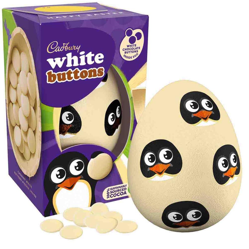 Acquista Cadbury White Buttons Egg - Pop's America