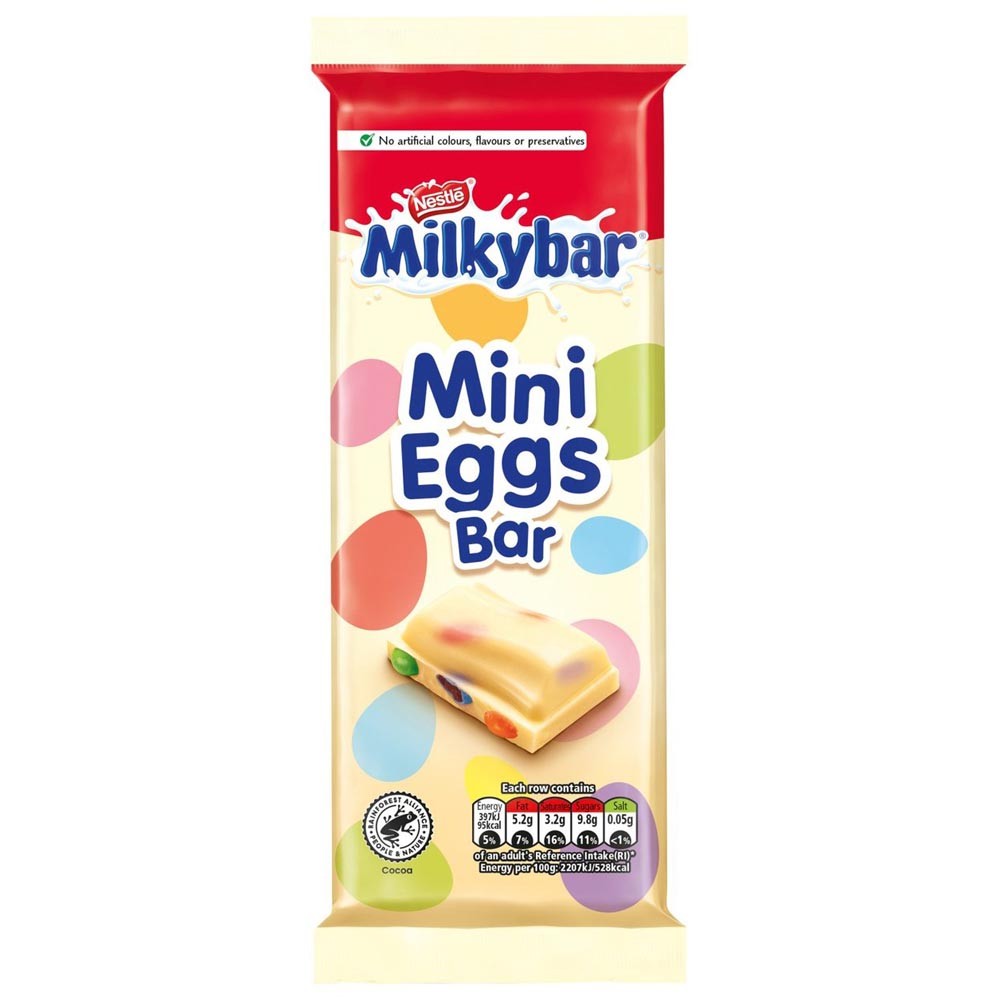Barra Nestlé Milkybar Mini Huevos
