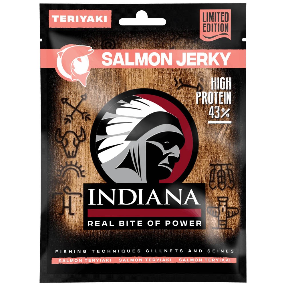 Indiana Jerky Salmon Teriyaki