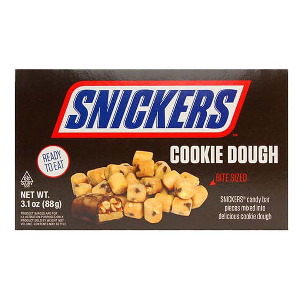 Cookie Dough Snickers Bite Size