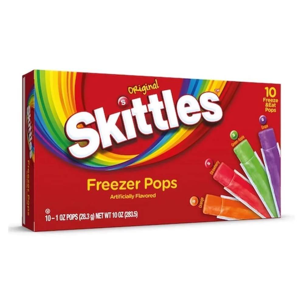Paletas congeladas Skittles