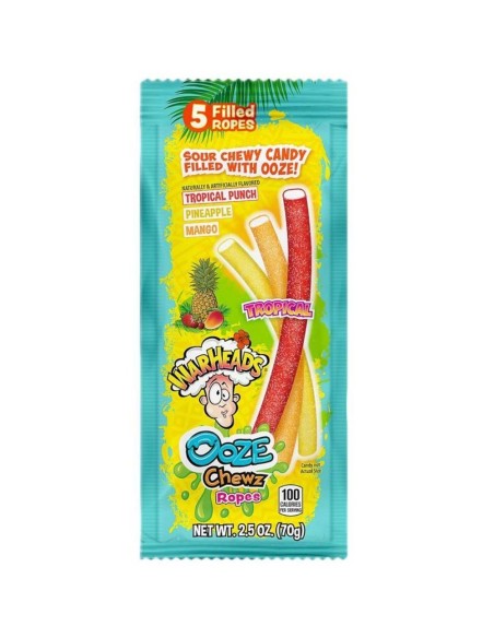 Warheads Ooze Chewz Cuerdas Tropicales