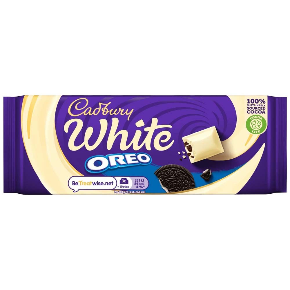 Oreo blanco Cadbury