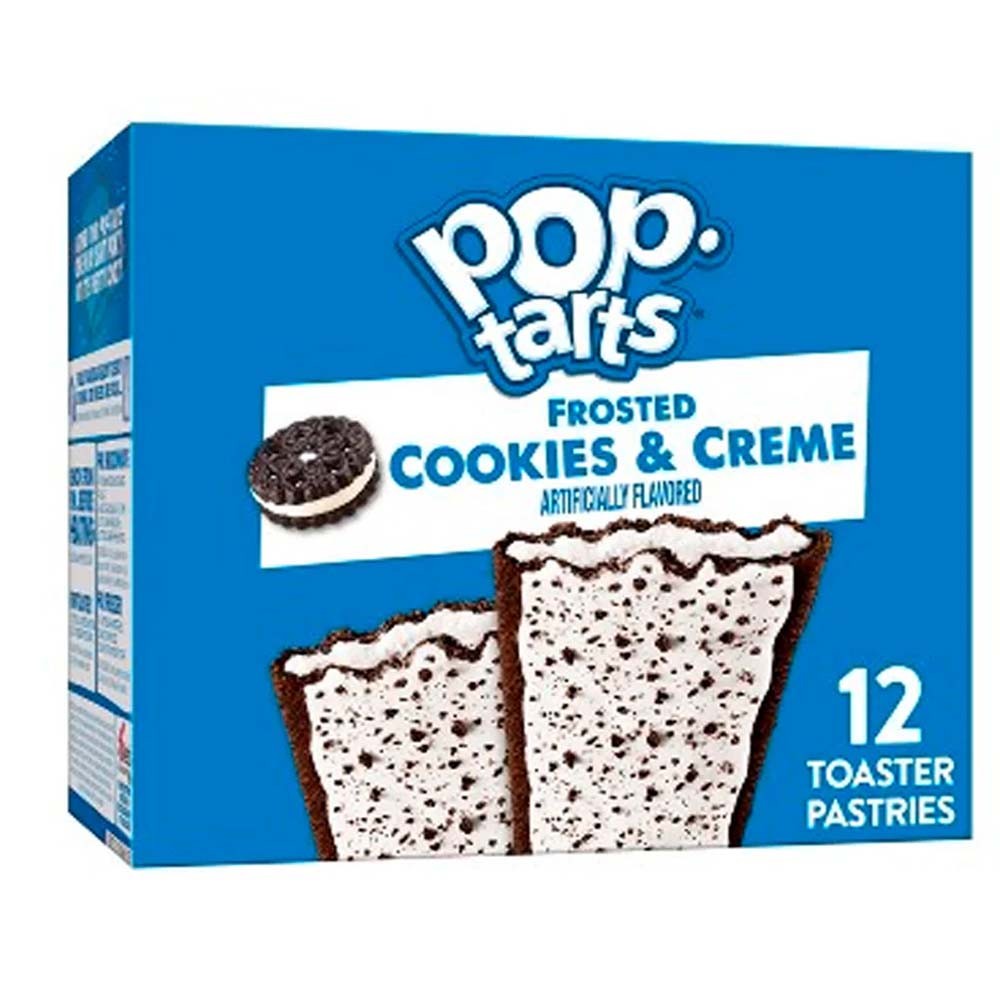 Pop Tarts Frosted Cookies & Crème King Size