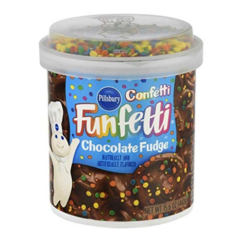 Pillsbury Funfetti Confetti Frosting Chocolate