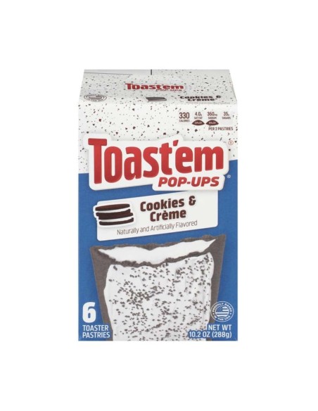 Toast'em Pop-Ups Cookies & Cream