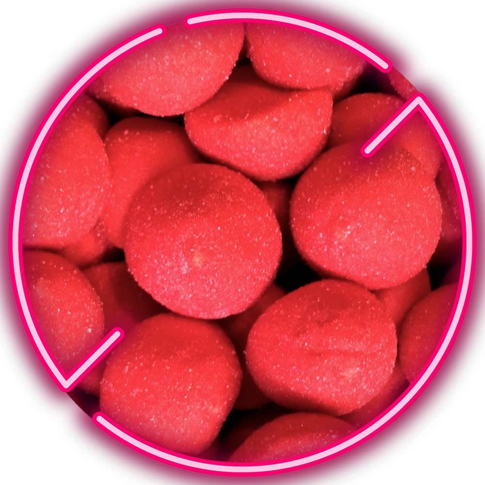 Marshmallow Golfballs Red Strawberry