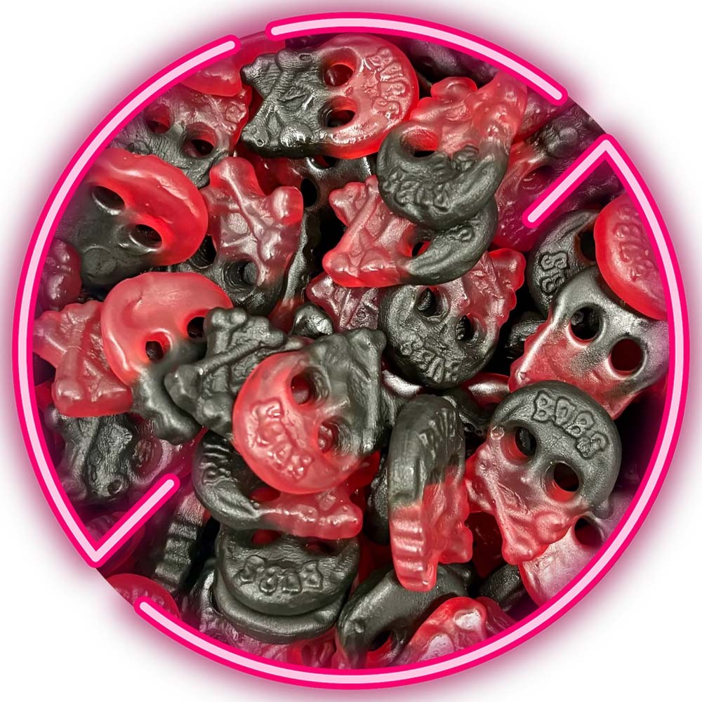 Mini Bubs Teschi Lampone / Liquirizia...