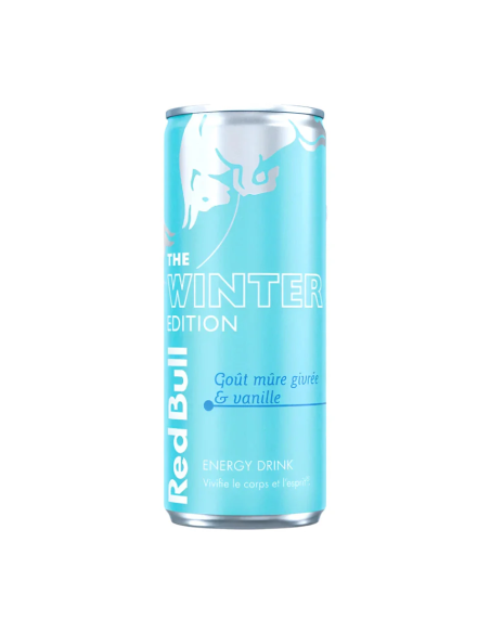 Red Bull Winter Edition Frosted Blackberry & Vanilla - Pop's America