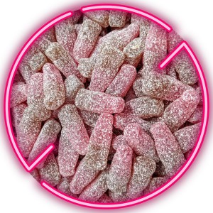 Kingsway Vegan Fizzy Cherry Cola Bottles