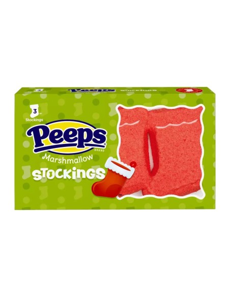 Peeps Marshmallow Stockings x3
