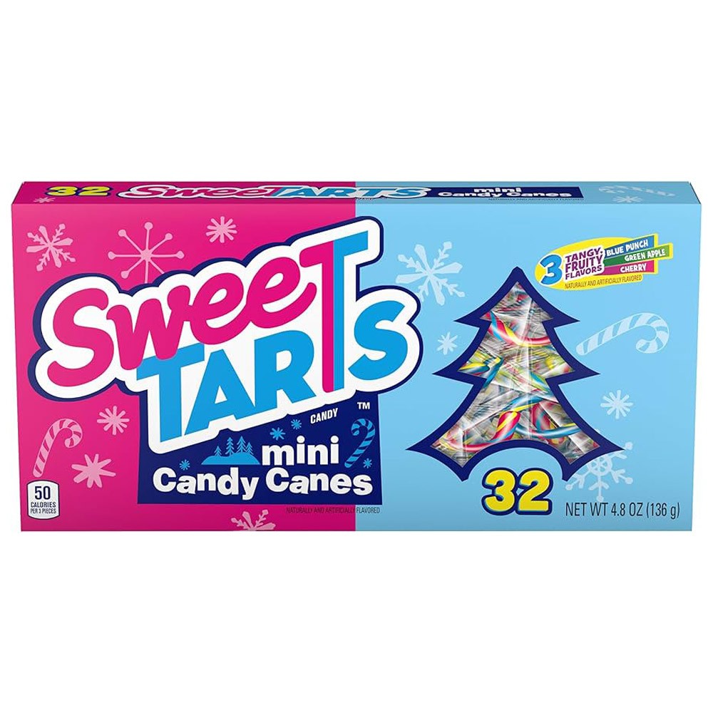 SweeTARTS Mini Candy Canes