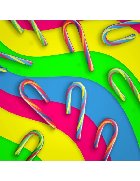 SweeTARTS Mini Candy Canes