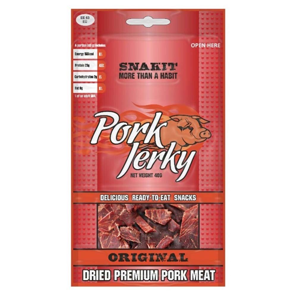 Snakit Pork Jerky Original