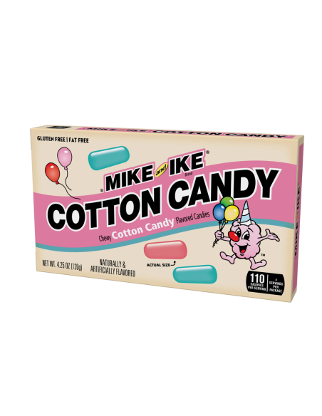 Algodón de azúcar Mike and Ike 120 g