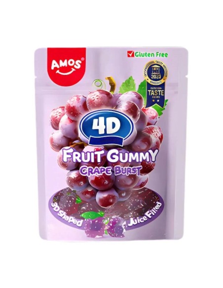 Gomitas de frutas Juicy Burst de uva