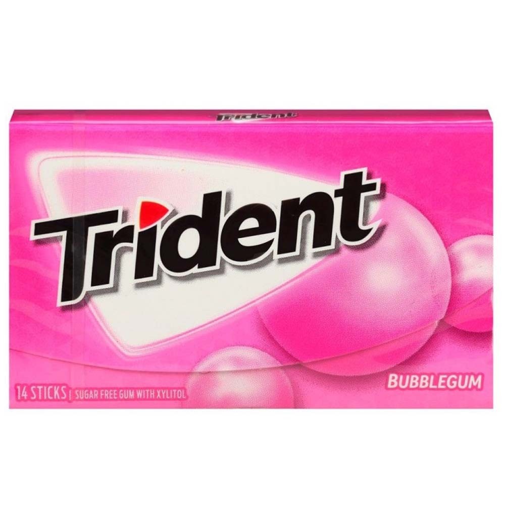 Chewing-Gum Trident Bubble Gum