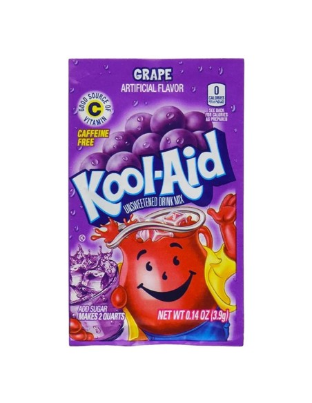 Paquete de Kool-Aid de uva
