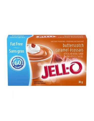 Jell-O Instant Pudding Fat Free Butterscotch